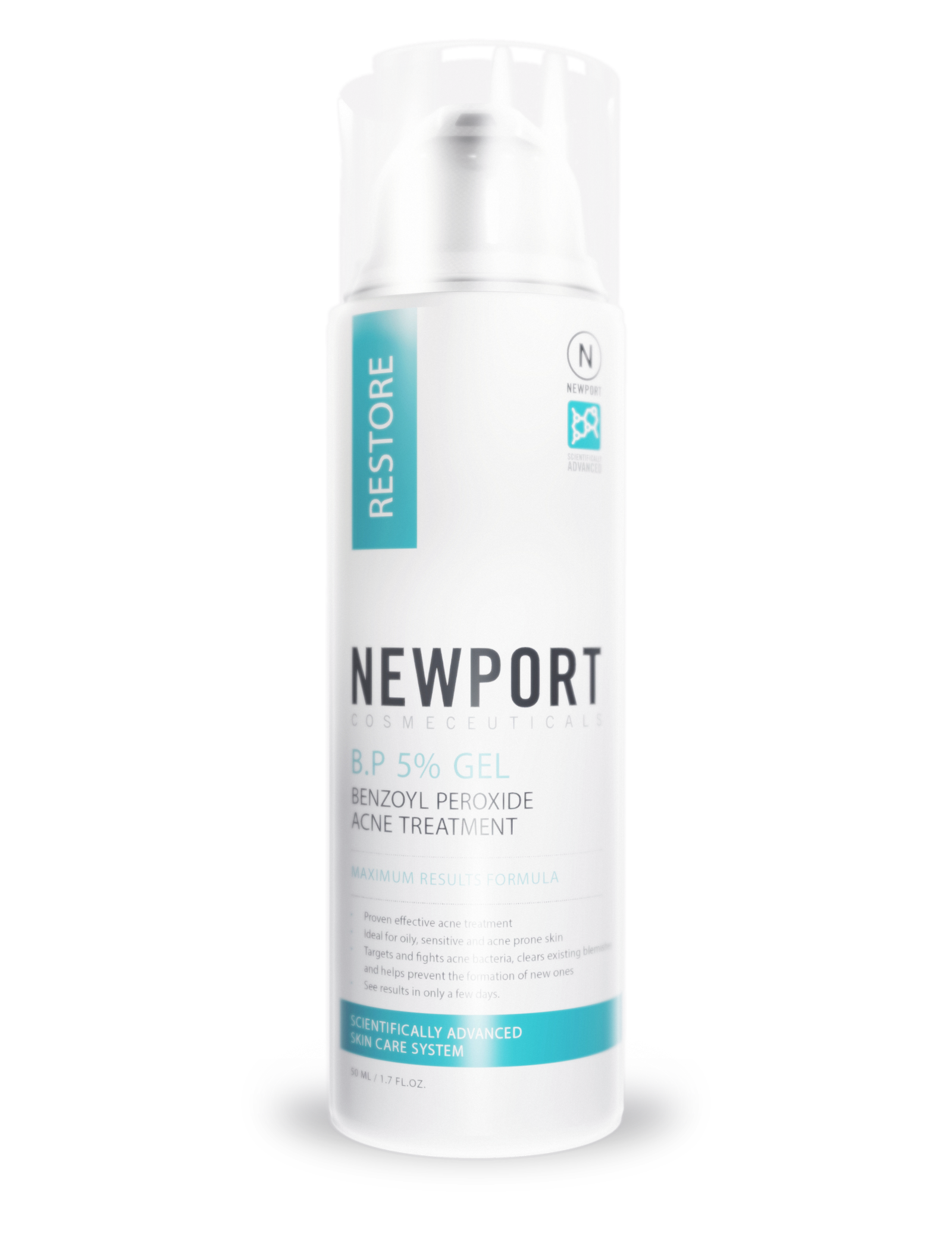 Newport Cosmeceutical's B.P. Gel 5% - Image 2