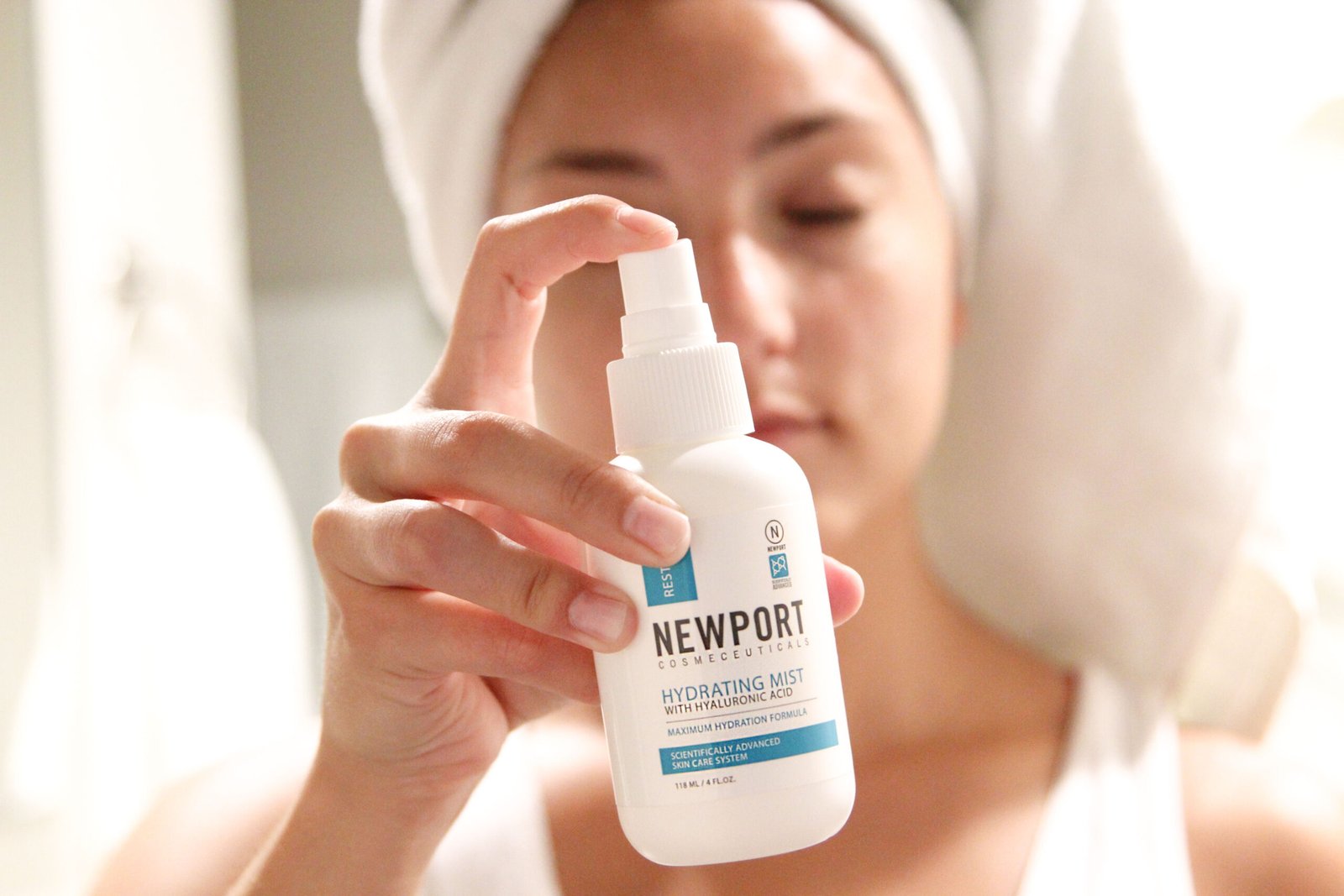 Newport Cosmeceutical's Hydrating Face Mist - Image 5