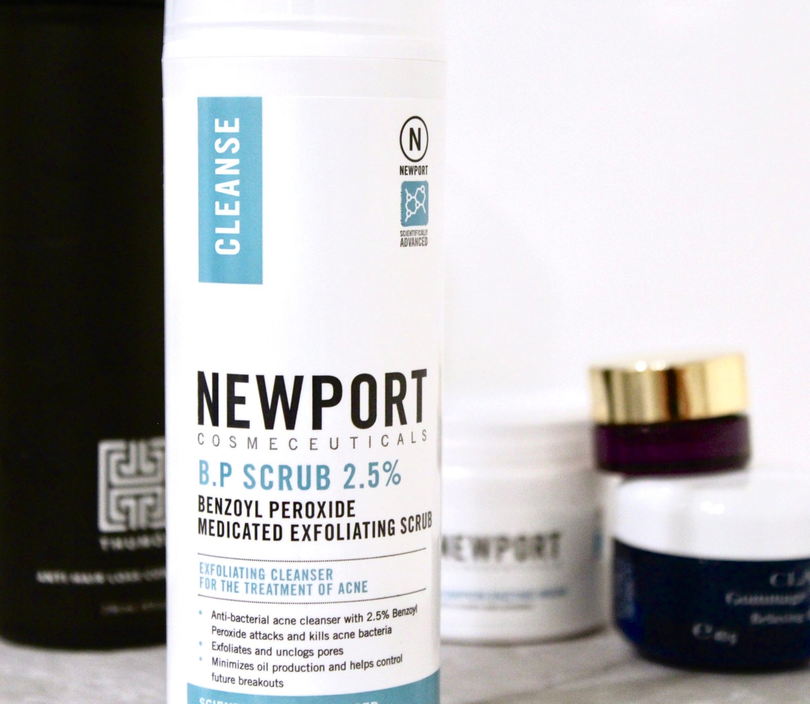 Newport Cosmeceutical's B.P. Scrub 2.5% - Image 2